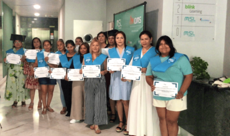 Alumnos culminan  programa de Atención Sociosanitaria.